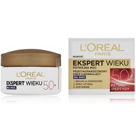 Loreal Age Specialist 50+ kortsudevastane öökreem näole 50 ml