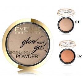 Eveline Glow & Go Bronzing Powder бронзер  8,5 g.