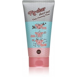 Holika Holika Pig Clear Dust Out Deep Cleansing Foam очищающая пена для лица