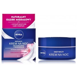 NIVEA 24H Moisturizing + Regeneration Nourishing Night Cream öine näokreem