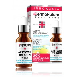 DermoFuture Active Collagen In Gel näoseerum kuivale ja küpsele nahale