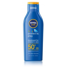 NIVEA Sun Kids Protect & Care SPF50 päikesekaitsekreem lastele