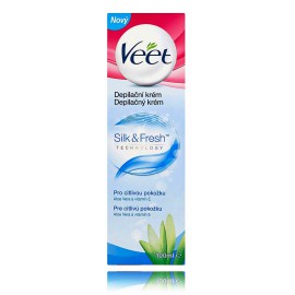 Veet Silk & Fresh крем для депиляции для чувствительной кожи