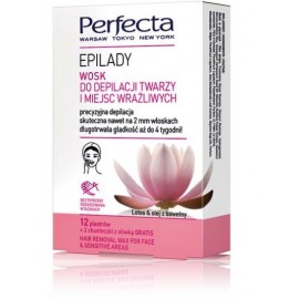 Perfecta Epilady депиляционные восковые полоски для лица