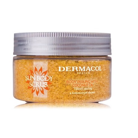 Dermacol Sun Body Scrub With Coconut Oil kehakoorija kookosõliga