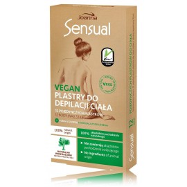 Joanna Sensual Vegan Patches For Body Hair Removal депиляционные восковые полоски для тела