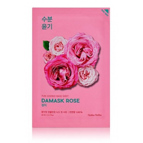 Holika Holika Pure Essence Mask Sheet Damask Rose noorendav kangasmask