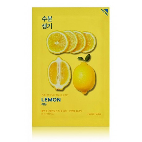 Holika Holika Pure Essence Mask Sheet Lemon helendav kangasmask