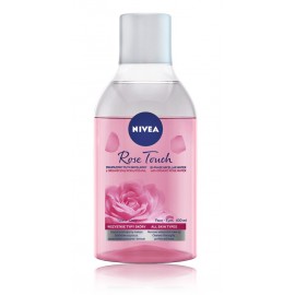 Nivea Rose Touch Bi-Phase Micellar Water двухфазная мицеллярная вода с органической розовой водой