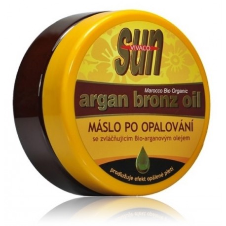 Vivaco SUN Argan Bronz Oil масло для тела с аргановым маслом после загара