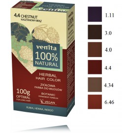 Venita Herbal Hair Color 100 % looduslik taimne juuksevärvid