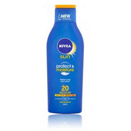 Nivea Sun Protect & Moisture увлажняющий лосьон для загара с SPF20