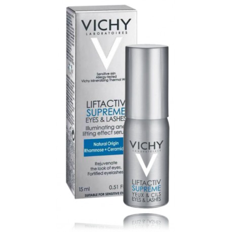 Vichy Liftactiv Supreme seerum silmadele ja ripsmetele