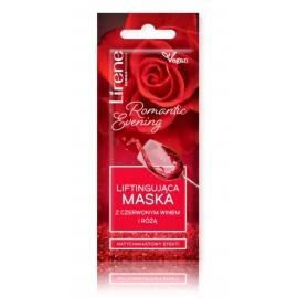 Lirene Romantic Evening Lifting Mask Red Wine & Rose pinguldav näomask