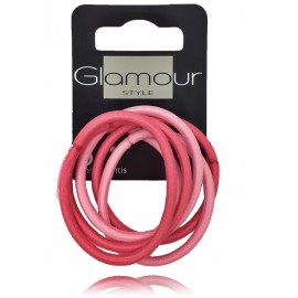 Glamour Style Pink juuksekummid ilma metallita