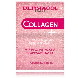 Dermacol Collagen + Lifting Metallic kooriv näomask