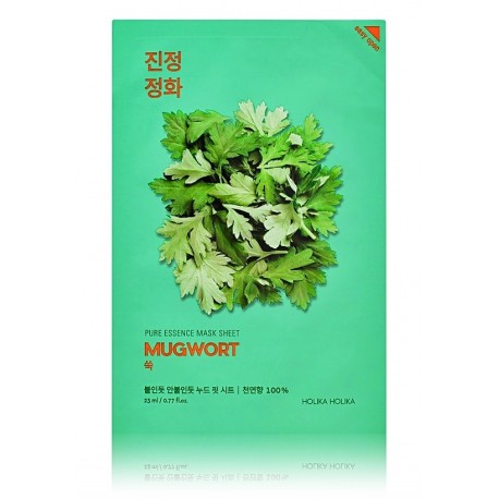 Holika Holika Mugwort Soothing Pure Essence Mask Sheet rahustav kangasmask