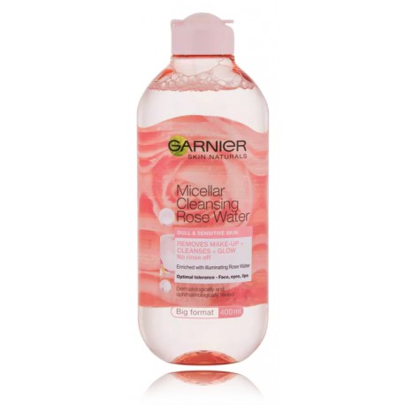 Garnier Micellar Rose Water мицеллярная вода с розовой водой