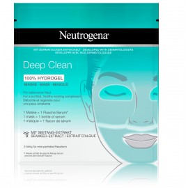 Neutrogena Deep Clean Hydrogel Mask глубоко очищающая тканевая маска