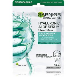 Garnier Hyaluronic Aloe Serum Tissue Mask niisutav kangasmask