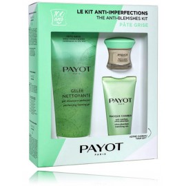 Payot Pate Grise The Anti-Blemishes набор (крем от прыщей 15мл. + маска для лица с углем 50мл. + очищающий гель 200мл.)