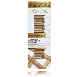 L´Oreal Age Perfect 7 Day Cure pinguldavad kollageeniampullid küpsele nahale