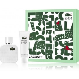 Lacoste Eau de Lacoste L.12.12. Blanc komplekt meestele (50 ml EDT + 50 ml dušigeel)