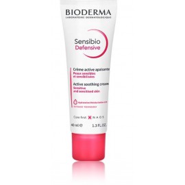 Bioderma Sensibio Defensive Active Soothing Cream näokreem tundlikule nahale