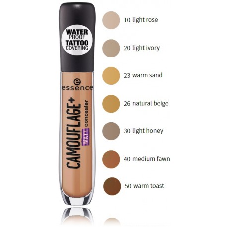 Essence Camouflage+Matt Concealer veekindel peitekreem