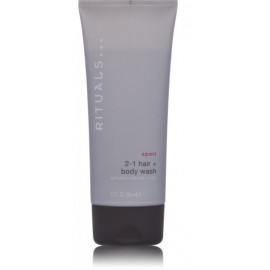 Rituals Sport 2-1 Hair + Body Wash juukse- ja kehapesuvahend meestele