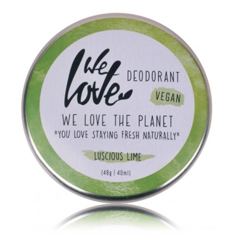 We Love The Planet Luscious Lime deodorant purgis