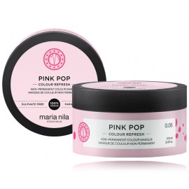 Maria Nila Colour Refresh Non-Permanent Pink Pop juukseid värviv mask