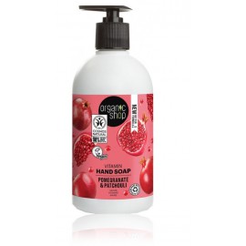 Organic Shop Pomegranate & Patchouli Vitamin Hand Soap vedel käteseep