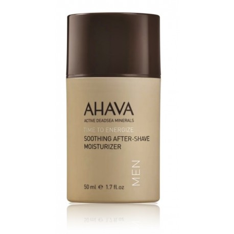 Ahava Time To Energize Men Soothing And Moisturizing Cream Aftershave niisutav raseerimisjärgne näokreem