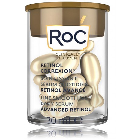 ROC Retinol Correxion Line Smoothing разглаживающая ночная сыворотка для лица в капсулах