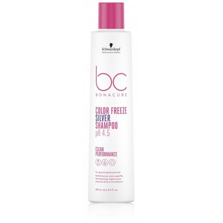 Schwarzkopf Professional BC Bonacure pH. 4.5 Micellar Color Freeze Silver soojate toonide eemaldamise šampoon