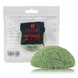 Erborian Konjac Sponge Green Tea näopuhastuskäsn rohelise teega