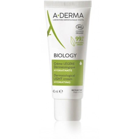 A-Derma Biology Dermatological Light Cream niisutav näokreem normaalsele/kombineeritud nahale