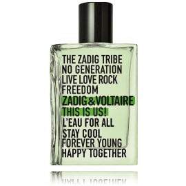 Zadig & Voltaire This is Us! L'Eau for All EDT naistele ja meestele