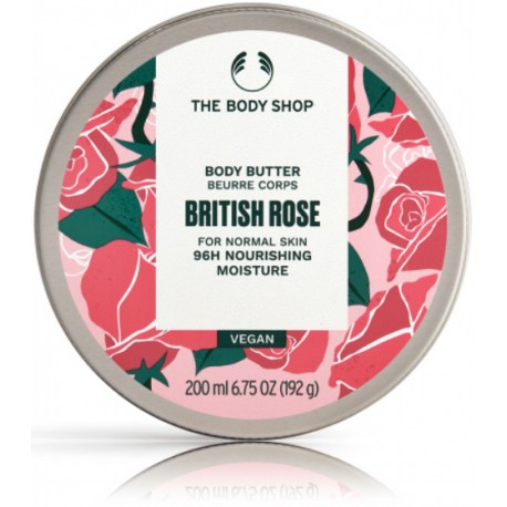 The Body Shop British Rose Body Butter kehavõi normaalsele nahale