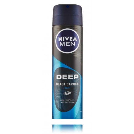 Nivea Men Deep Black Carbon Beat 48h sprei-antiperspirant meestele