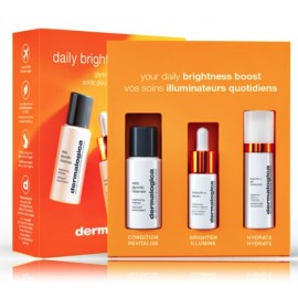 Dermalogica Daily Brightness Boosters набор для сияния лица (очиститель 30 мл. + сыворотка 10 мл. + гель 15 мл.)