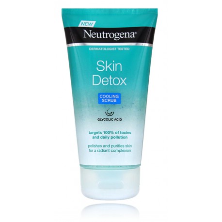 Neutrogena Skin Detox глубоко очищающий и охлаждающий скраб для лица