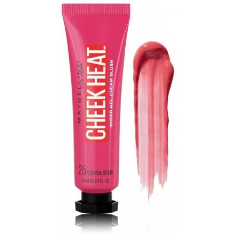 Maybelline Cheek Heat Sheer Gel-Cream Blush румяна с жидкой текстурой