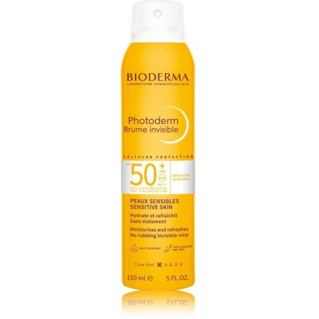 Bioderma Photoderm Brume Invisible Sun Mist in Spray SPF50+ солнцезащитный спрей