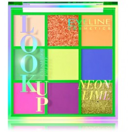 Eveline Look Up Neon Lime палитра теней