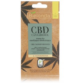 Bielenda CBD Cannabidiol Moisturizing & Detoxifying Mask niisutav näomask