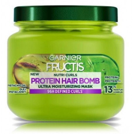 Garnier Fructis Nutri Curls Protein Hair juuksemask lokkis juustele