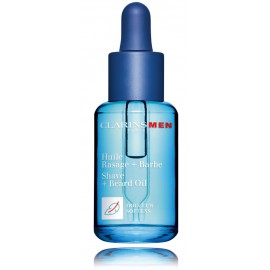 Clarins Men Shave + Beard Oil масло для бритья и бороды