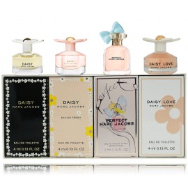 Marc Jacobs Daisy Miniatures Collection набор для женщин (3 x 4 мл. EDT + 5 мл. EDP)